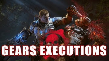 Gears of War 4 All Executions ( Retail ) - 1080P