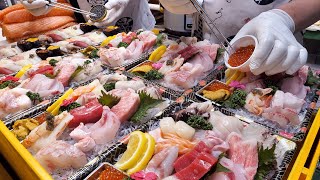14평 매장에서 월매출만 3억 ! 매일 신선한 횟감만 사용하는 민영활어공장 | Fresh Sushi, Sashimi Shop in Market | Korean food