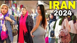 🔥IRAN 🇮🇷 Walking in Isfahan 2024 Grand bazaar vlog ایران by pleasant walk 1,314 views 4 days ago 16 minutes