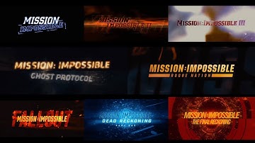 All Mission Impossible Movie Intros (1996-2025)
