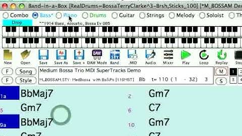 Band-in-a-Box 2012.5 for Mac New Features