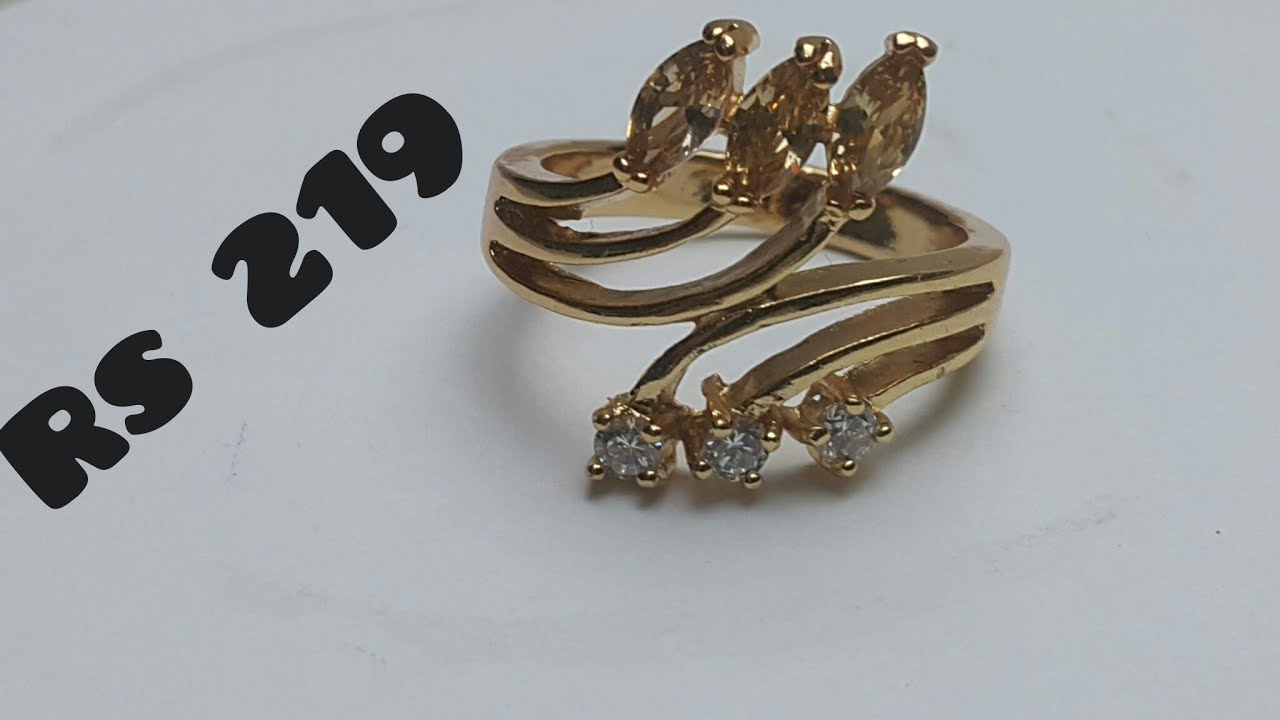 Golden Ring For Ladies