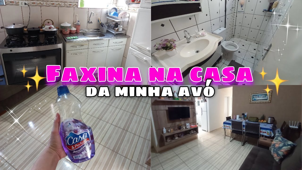 Faxina no apê da minha avó ♡ Deixei tudo limpinho