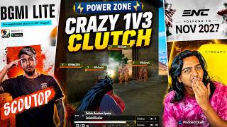 SCOUT 1V3 FT. PMWC SPOWER | BGMI LITE PRE-REGISTRATION & ENC DELAYED 🚨
