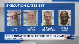 Execution dates set for four Tennessee inmates after delays