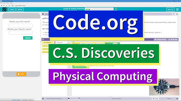 Getting Properties Lesson 6.4 Tutorial and Answers Code.org CS Discoveries Physical Computing Unit 6