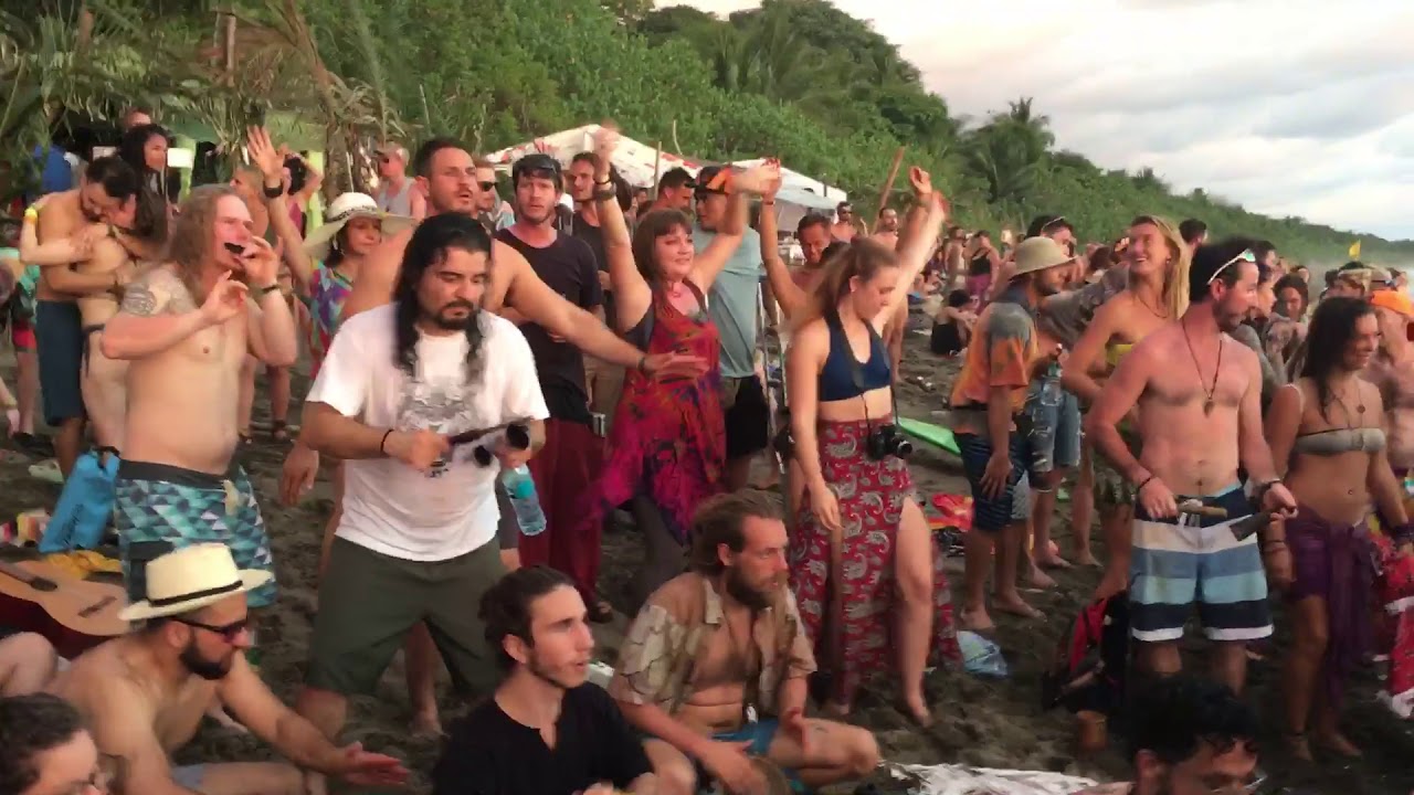 Envision Festival Sunset Drum Circle