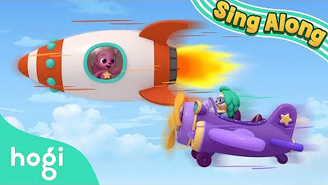 What moves faster?! | Now, faster! | Sing Along with Hogi | Nursery Rhymes | Pinkfong & Hogi
