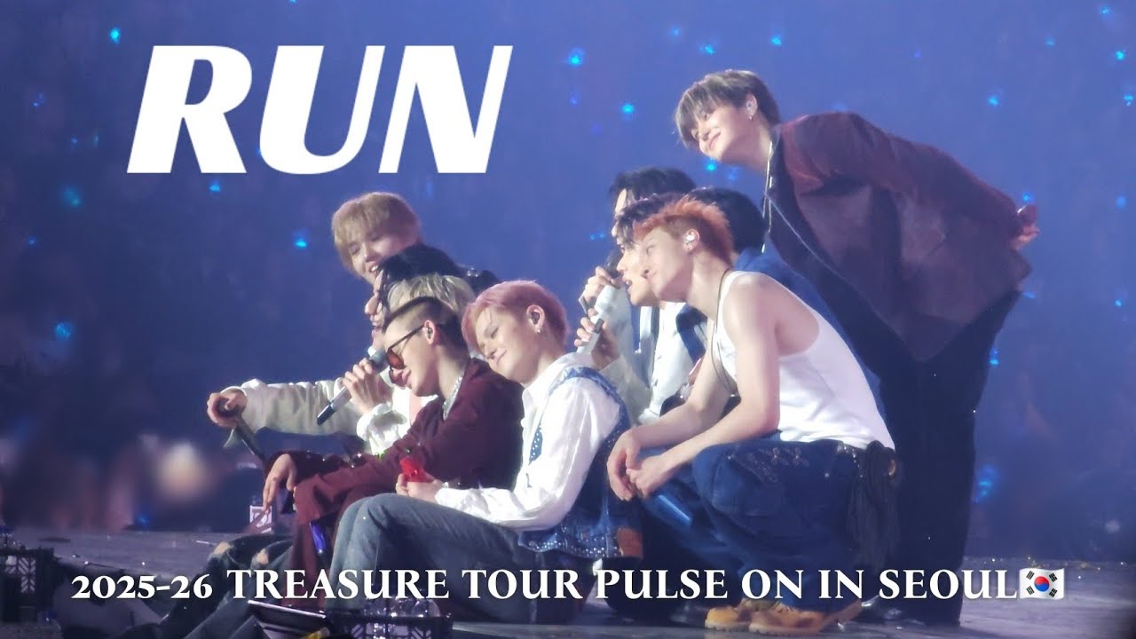 [4K] 251012 RUN - TREASURE TOUR PULSE ON IN SEOUL🇰🇷