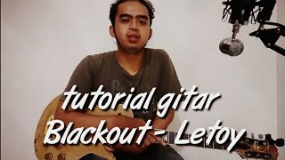 tutorial gitar Blackout - letoy