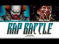 Pennywise Vs Freddy Krueger Rap Battle (Color Coded Lyrics) 