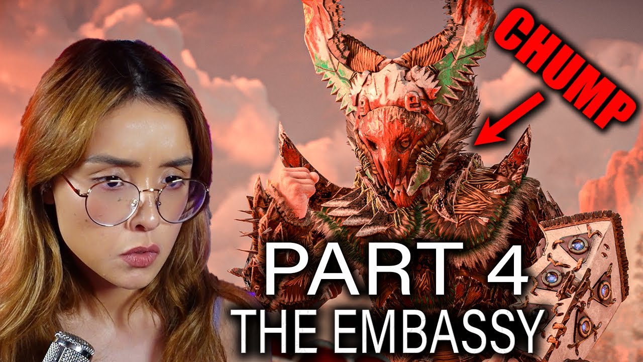BOSS FIGHT! EPIC Quest -The Embassy | Horizon Forbidden West Playthrough Part 4 PS5 Grudda