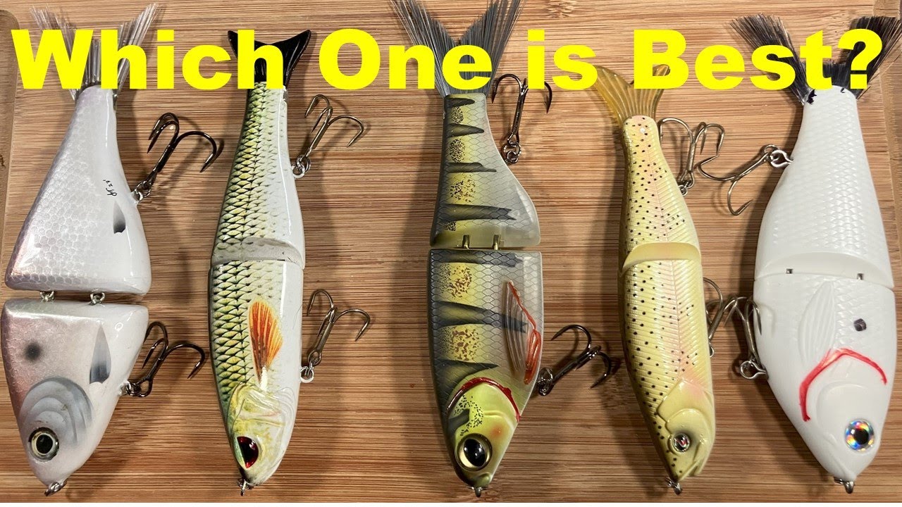 Affordable Swim and Glide Baits: Real Time Testing