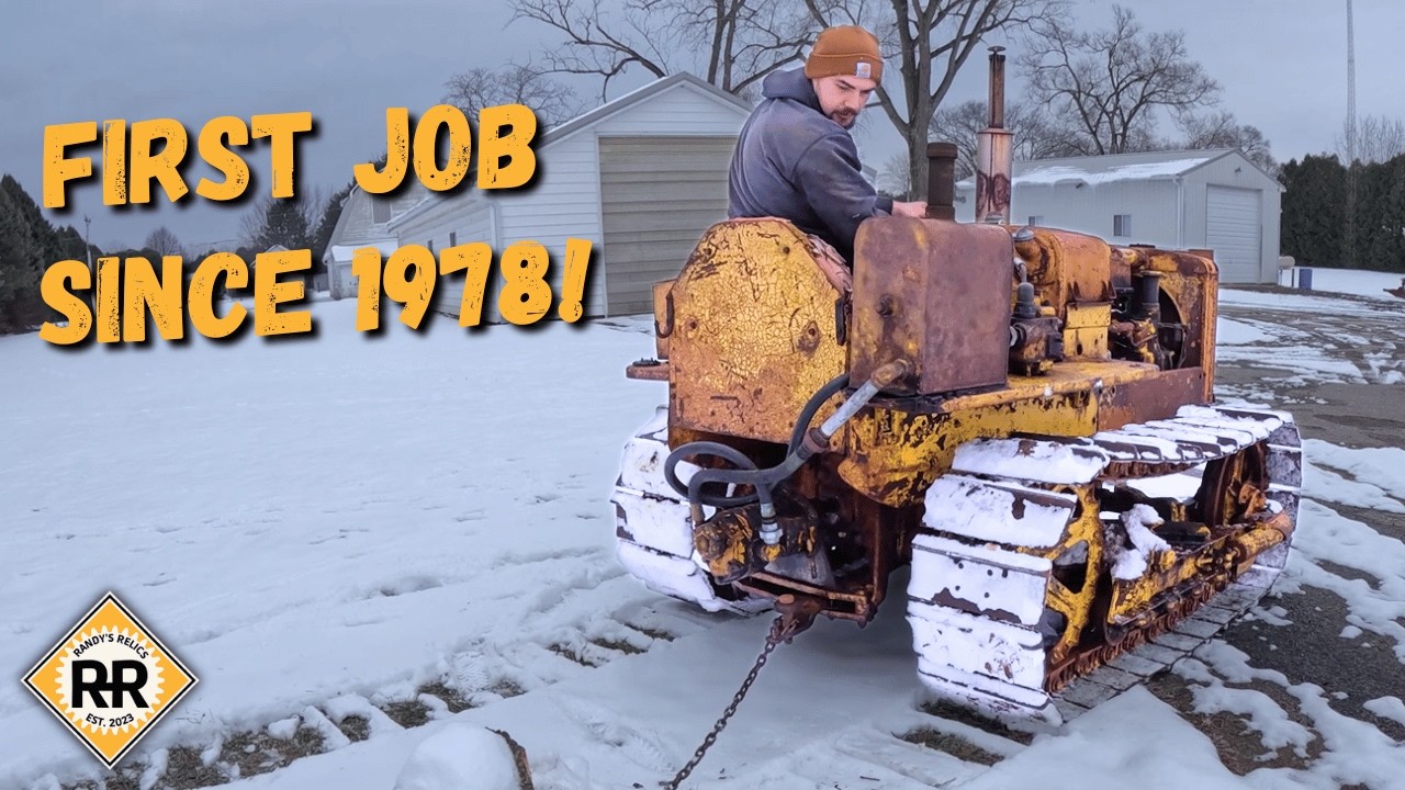 This Crawlers FIRST Job In Nearly 50 YEARS! | 1937 Caterpillar Twenty -Two