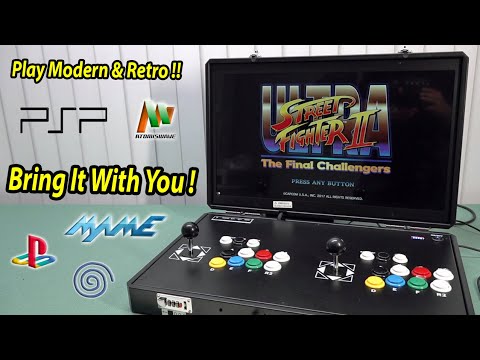 Unleashing Fun Anywhere: 2 Player Portable Arcade Machine Review