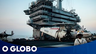 'Conheça o USS George Washington, o superporta-aviões dos EUA com propulsão nuclear que está no Rio