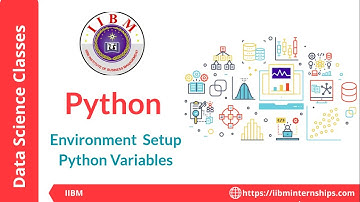 Python Environment Setup and Variable1-Session 2