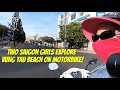 Two Saigon Vietnam Girls On Motorbike Explore Vung Tau Beach!