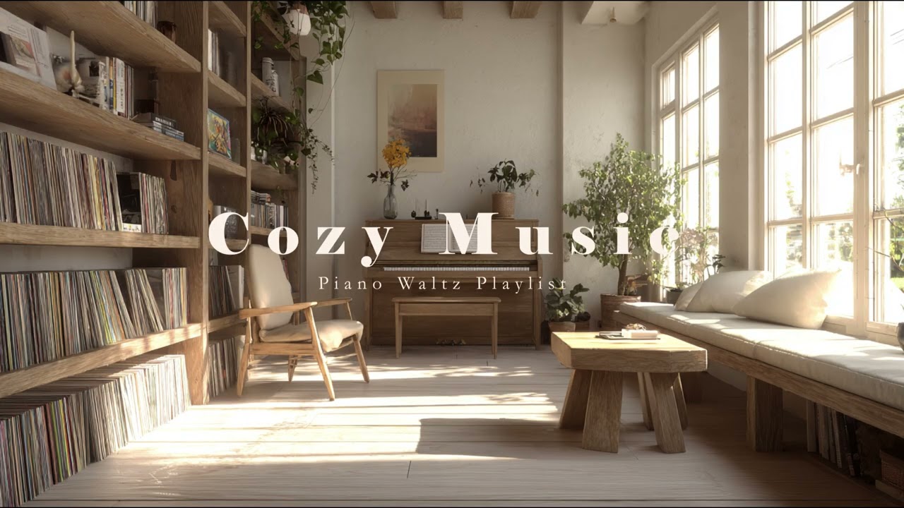 [☕Playlist] 겨울 오후를 채우는 조용한 피아노 왈츠