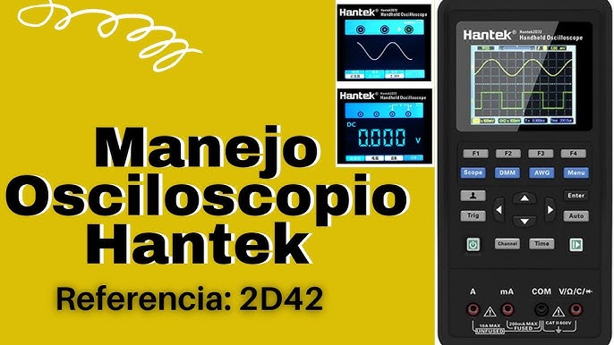 Hantek2d82 Auto 4 en1 Osciloscopio automotriz de mano de 80MHz - China  Osciloscopio, osciloscopio automotriz