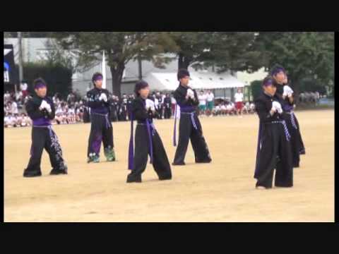 熊本高校体育祭応援団紫團本公演 2014年ver.4