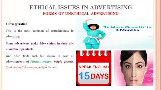 25 - Forms of Unethical Advertising