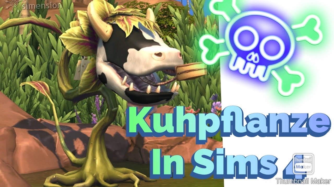 Wie Bekommt Man In Sims 4 Eine Kuhpflanze Kuhpflanze entdecken in Sims 4 - YouTube