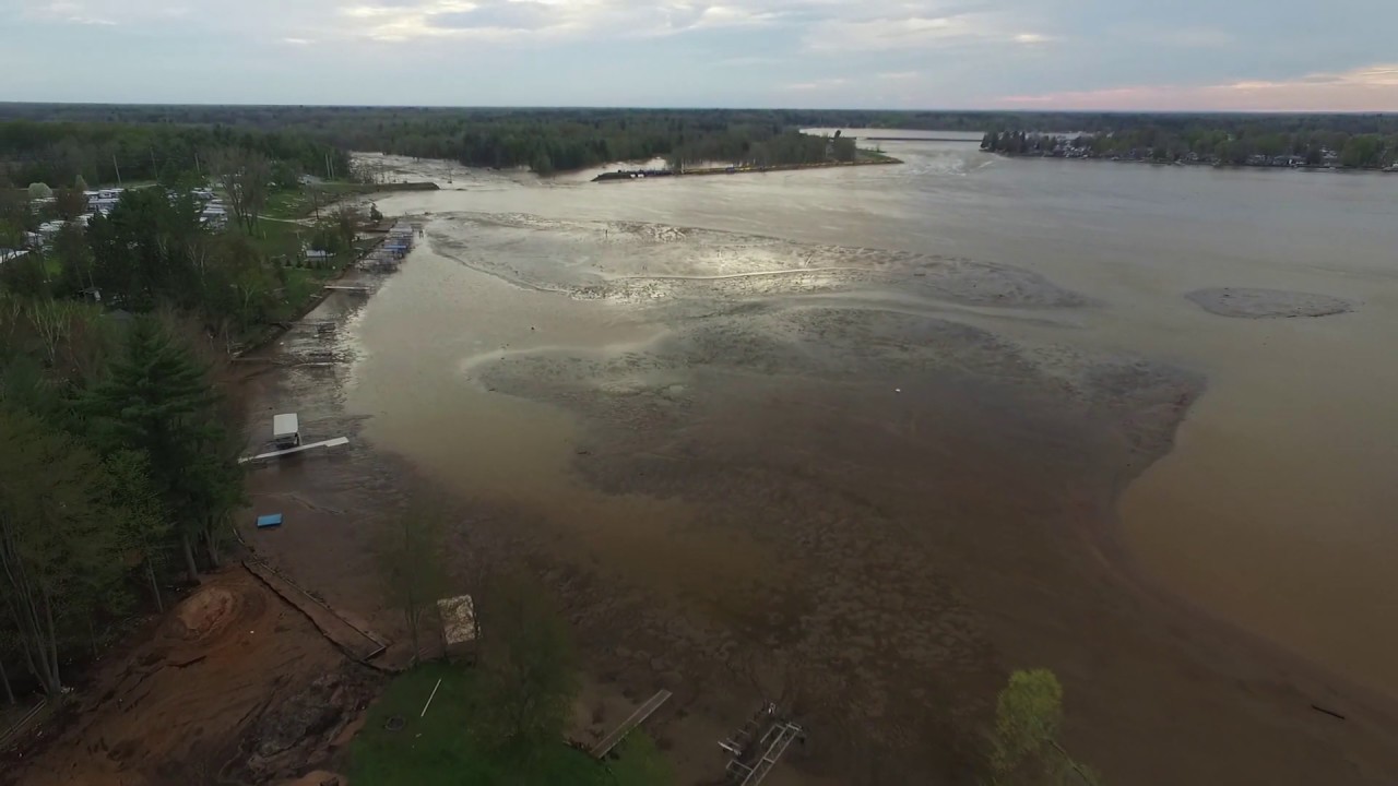 Wixom Lake After the Dam Breach YouTube