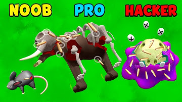 NOOB vs PRO vs HACKER - Idle Maggots