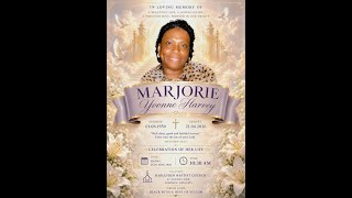 Celebration of Life For Marjorie Yvonne Harvey