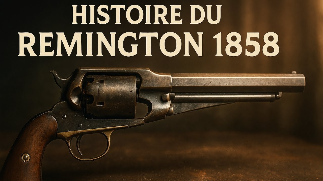 HISTOIRE & INVENTION DU REMINGTON 1858 (New Model Army Revolver ...