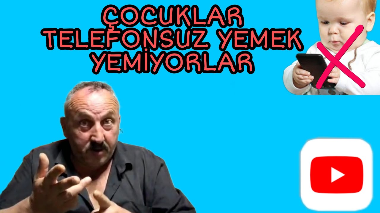ŞİMDİKİ BEBEKLER TELEFONSUZ YEMEK YEMİYOR / ÇOCUKLUK ANILARIM