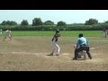 草野球 #11 逆転を許した直後に自らのバットで同点打5-5 2014.7.27