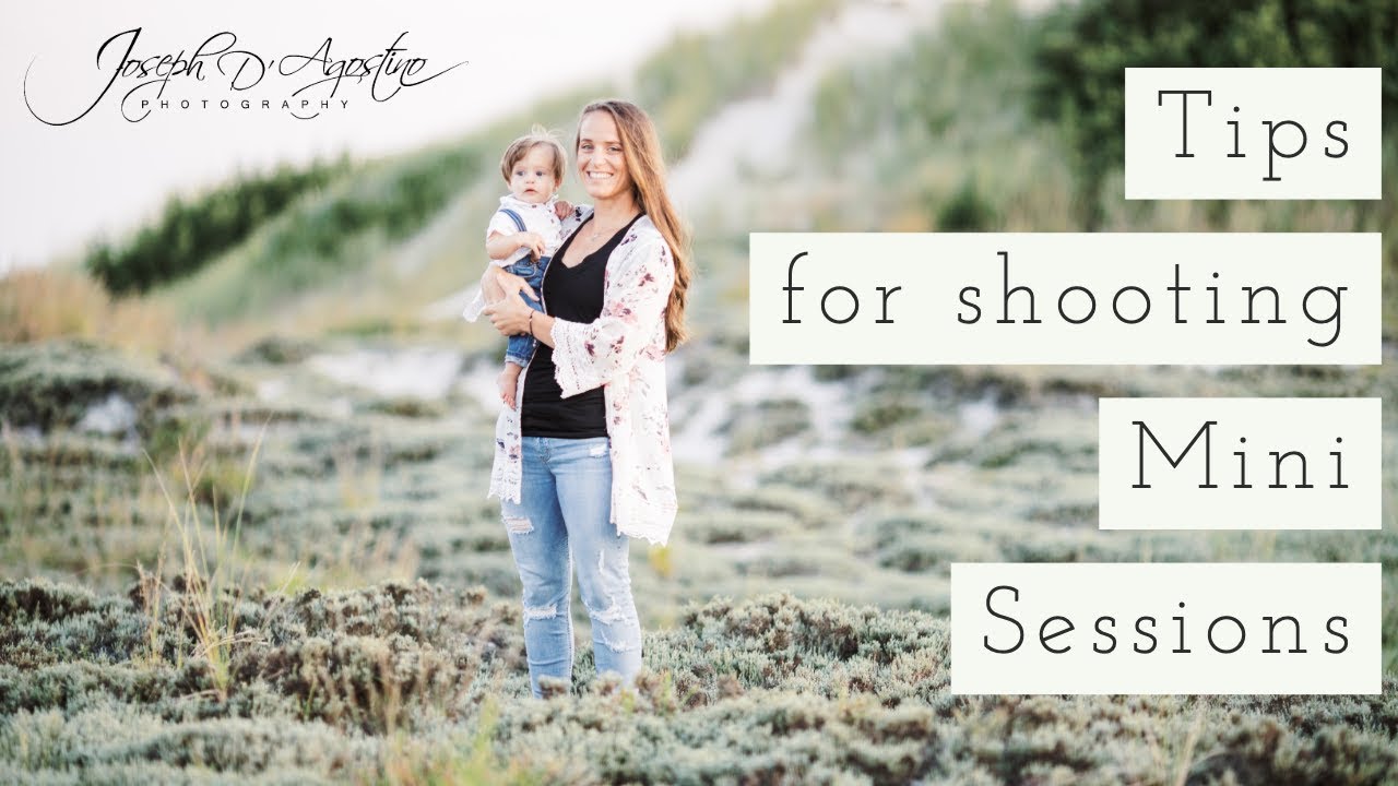 Tips For Photographing Mini Sessions | How To Get Photography Clients