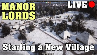 Starting a Brand New Village in Manor Lords 👑 We reached 5k on Youtube!