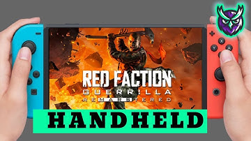 Red Faction Guerrilla Re-Mars-tered Switch Handheld Gameplay & GYRO
