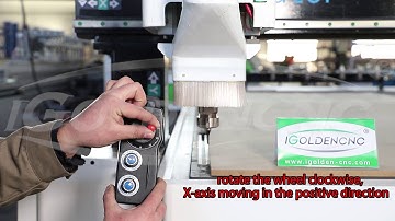 LNC control system----How to move the X, Y and Z axis manually