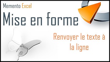 Renvoyer le texte à la ligne dans Excel - Formation Excel Marseille