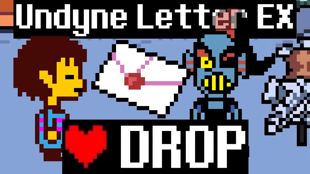 What If You REALLY Drop Undyne Letter Ex? [ Undertale ] YouTube