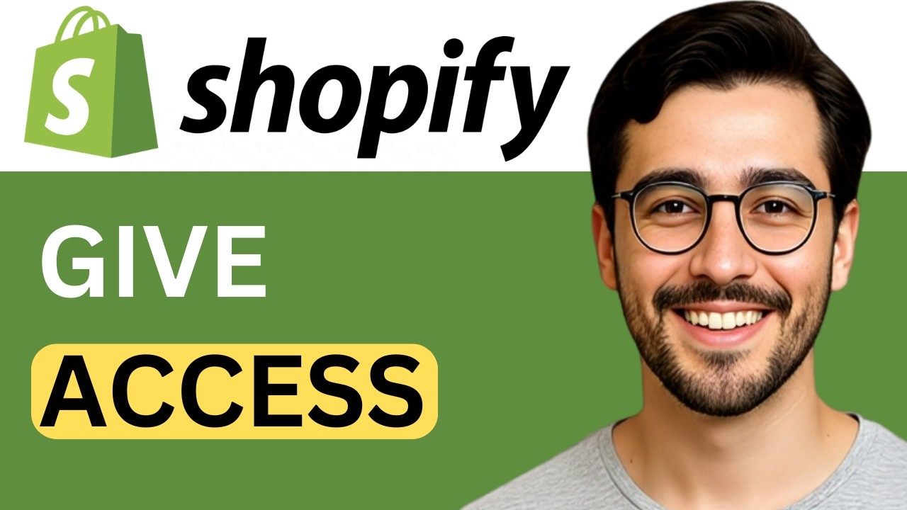 How To Give Shopify Store Access - Team Management Guide (2026) - YouTube