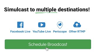 How to Stream to Facebook Live, YouTube Live, and Periscope (Twitter) Simultaneously screenshot 4