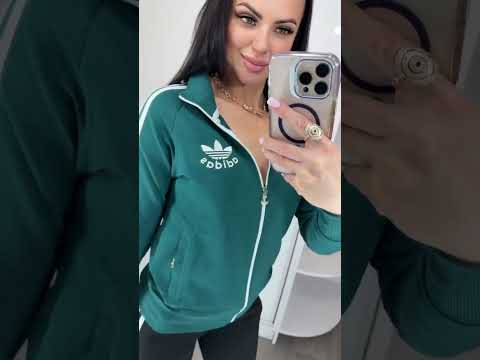 Жіночий спортивний костюм Adidas з полоскою зелено-чорний (Адіас трикотаж двонитка Туреччина), видео 1