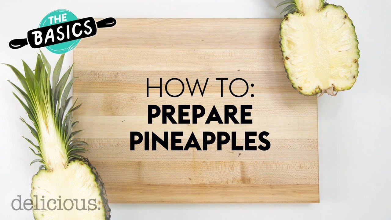 Cheat Trick For Preparing Pineapple! delicious. Australia YouTube