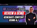 ContentReel review - Generate Video Content Using A.I.