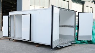4.2m Three Temp Box Truck Bodies  -  Frozen, Refrigerated, Room Temperature