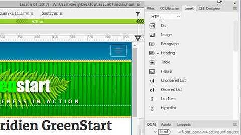 Dreamweaver CC CIB: Lesson 01