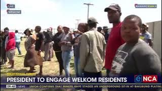 Presidential Imbizo | President to engage Welkom residents