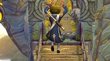 Temple Run 2 SKY SUMMIT - COMMODORE SIMONE DAVIES WITH GOLDEN PUMPKIN HAT