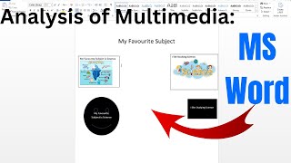 Analysis of Multimedia: Microsoft Word (Grade 2) | Scratchame screenshot 5