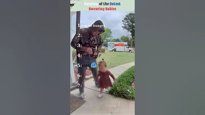 Ranking of the Cutest Swearing Babies. No one can swear this adorably! #viral #funny  #cutebabies